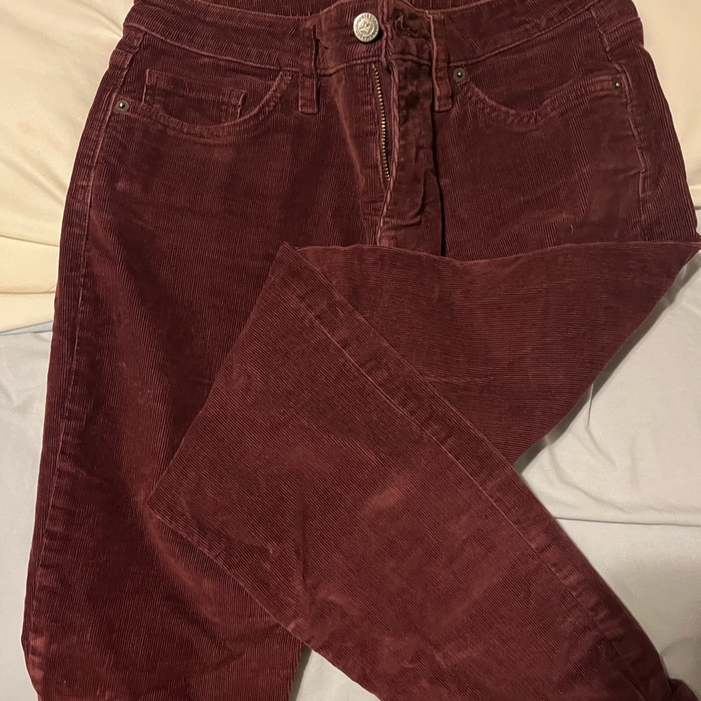 Patagonia women’s corduroys, size 29 dark red